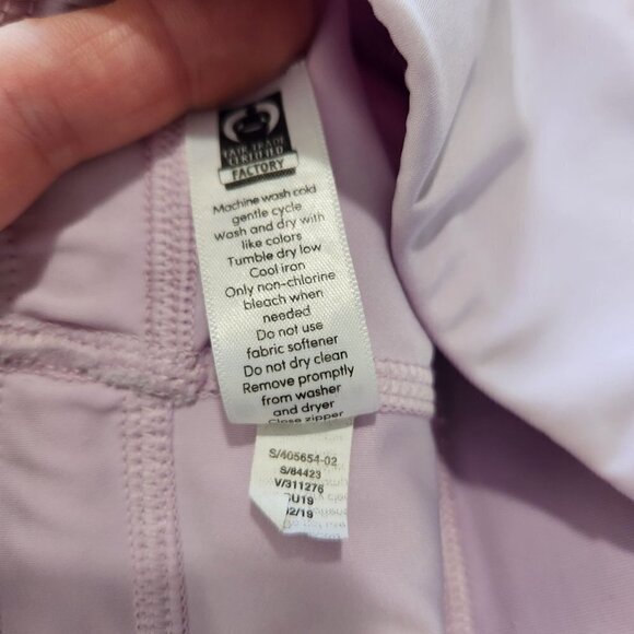 Athleta Momentum Tennis Skort Womens Size S Lavender Purple Small Flaw - Picture 11 of 16
